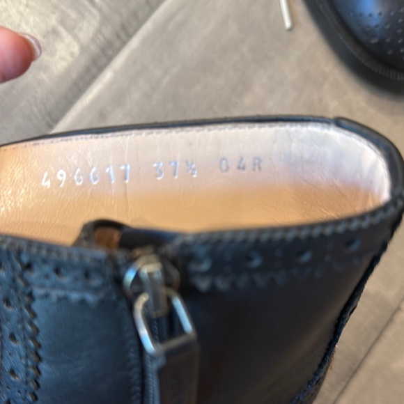 GUCCI Horsebit Leather Ankle Boot - Picture 2 of 7